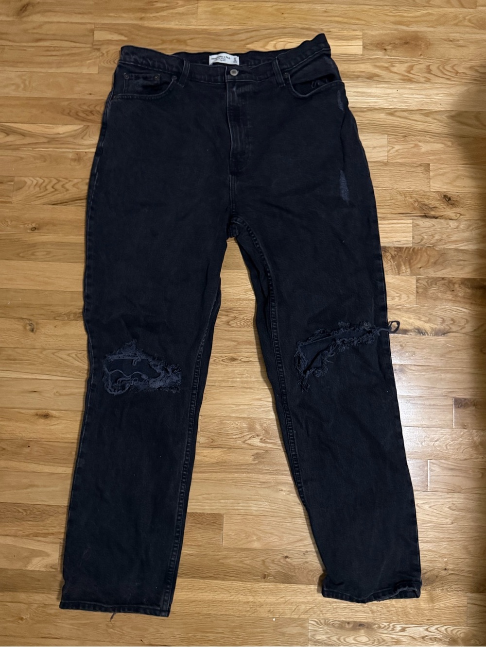 Abercrombie & Fitch Curve Love - The 90s Straight / Ultra High Rise Jeans